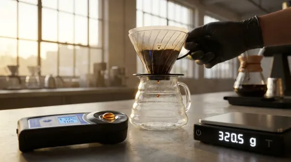 TDS y Porcentaje de Extracción: Cómo medir científicamente la fuerza y el rendimiento de tu taza